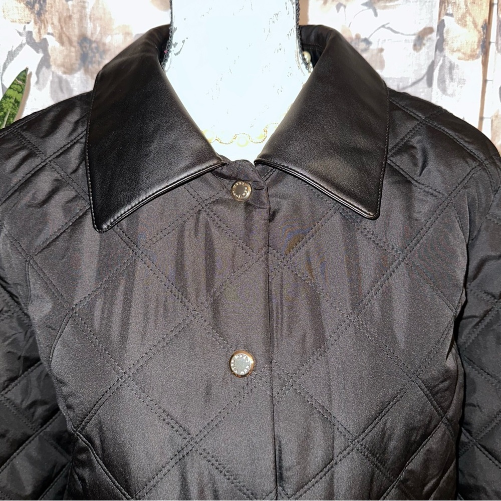 Marc New York Black Quilted Puffer Jacket - Picture 4 of 7